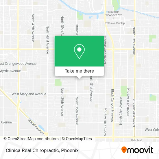 Clinica Real Chiropractic map