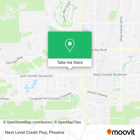 Next Level Credit Plus map