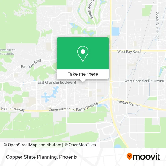 Copper State Planning map