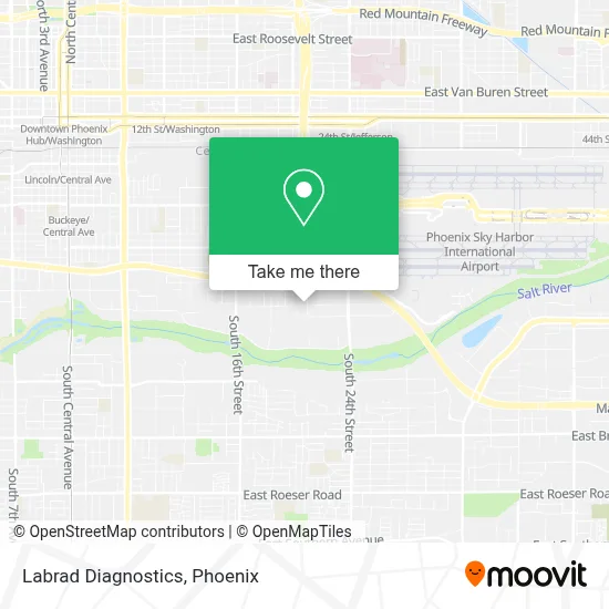 Labrad Diagnostics map