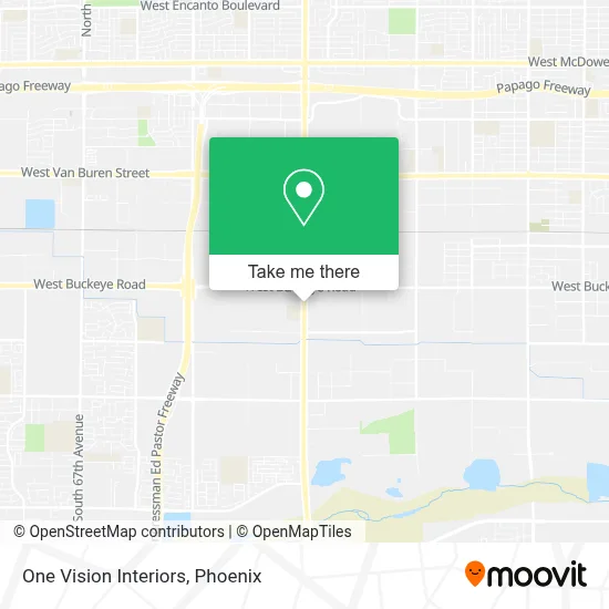 One Vision Interiors map