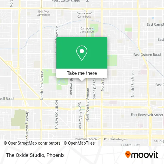 The Oxide Studio map