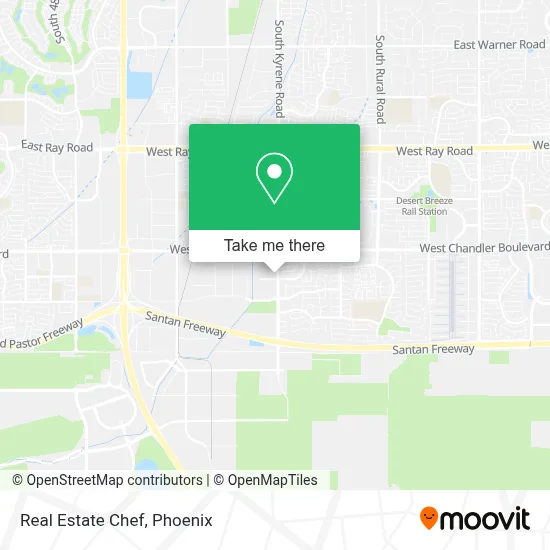 Real Estate Chef map