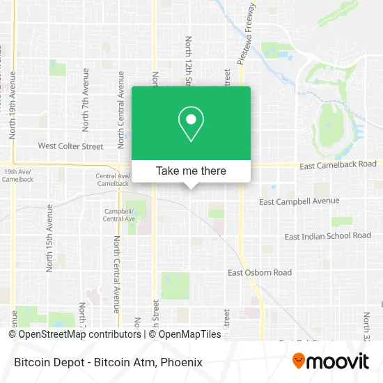 Bitcoin Depot - Bitcoin Atm map
