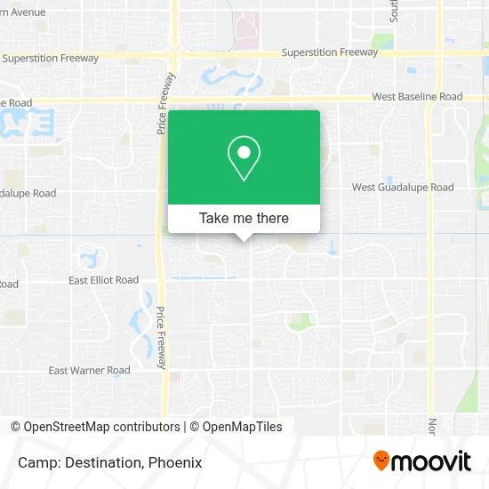 Camp: Destination map