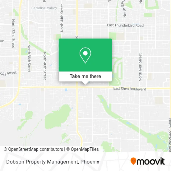 Dobson Property Management map