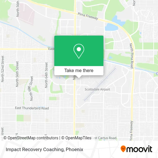Impact Recovery Coaching map