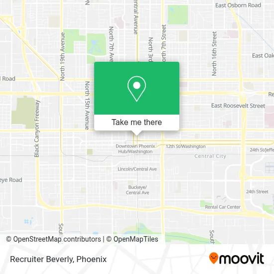 Recruiter Beverly map