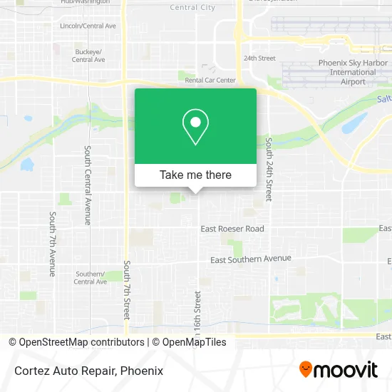 Cortez Auto Repair map