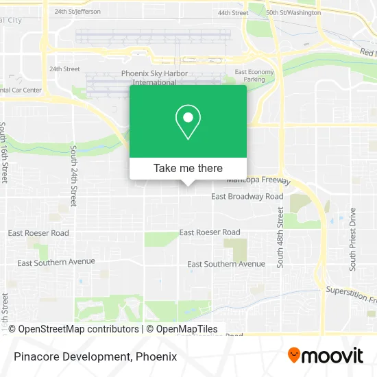 Pinacore Development map