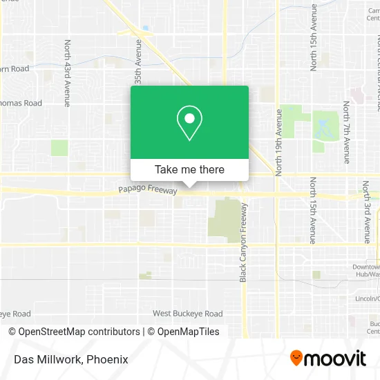 Das Millwork map