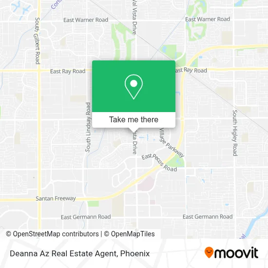 Deanna Az Real Estate Agent map