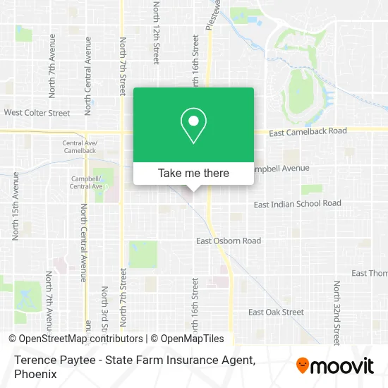 Terence Paytee - State Farm Insurance Agent map