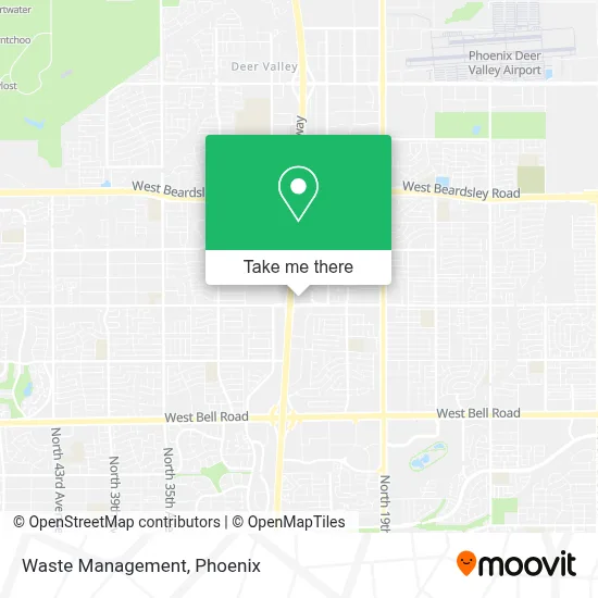 Waste Management map