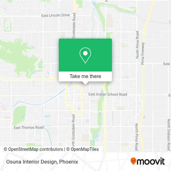 Osuna Interior Design map