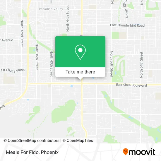 Meals For Fido map