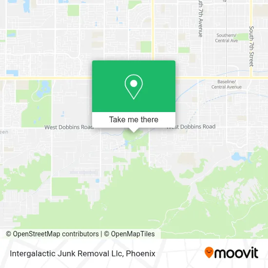 Intergalactic Junk Removal Llc map