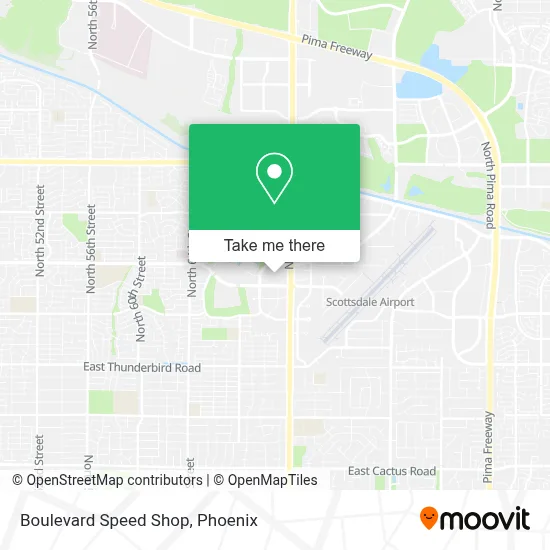 Boulevard Speed Shop map