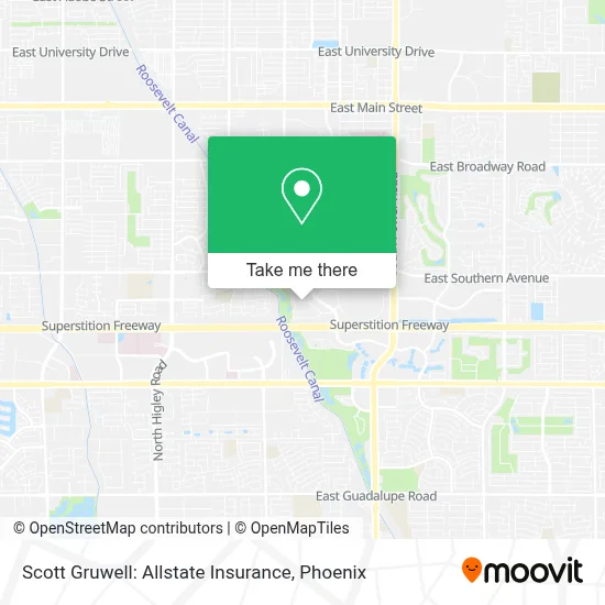 Scott Gruwell: Allstate Insurance map