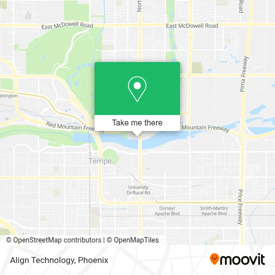 Align Technology map