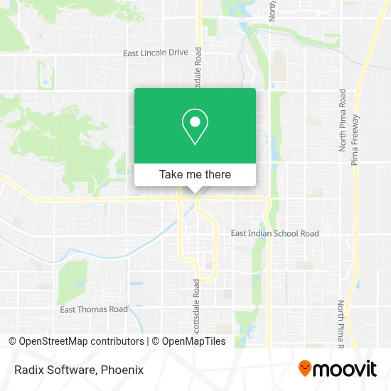Radix Software map