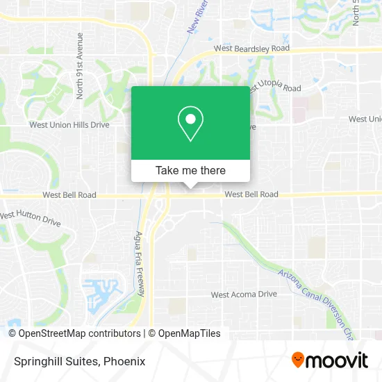 Springhill Suites map