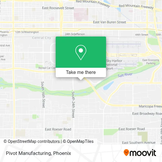 Pivot Manufacturing map
