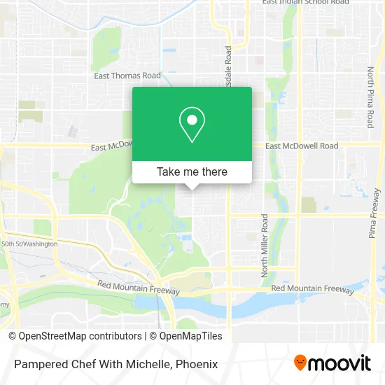 Pampered Chef With Michelle map