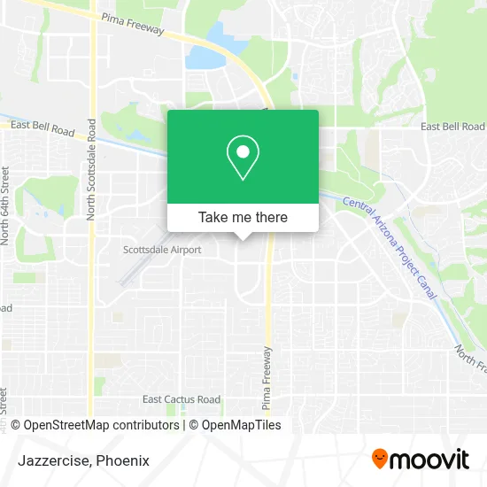 Jazzercise map