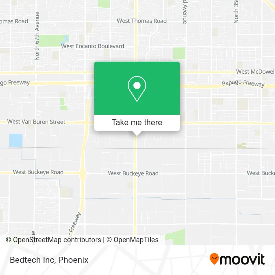 Bedtech Inc map