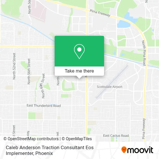 Caleb Anderson Traction Consultant Eos Implementer map