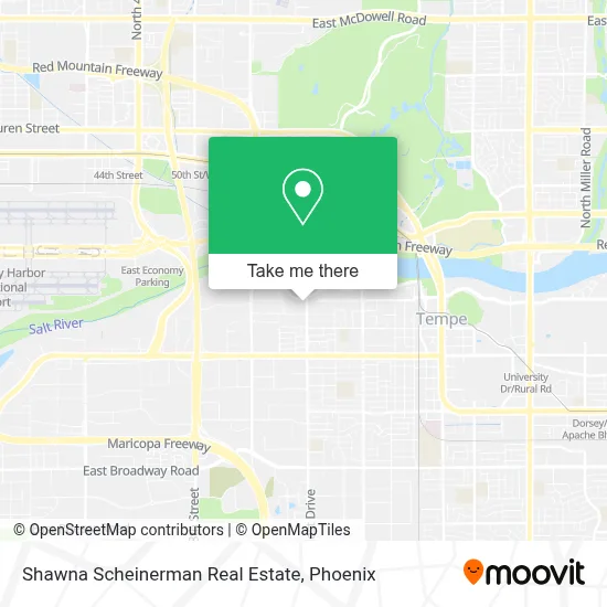 Shawna Scheinerman Real Estate map
