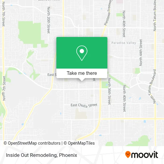 Inside Out Remodeling map