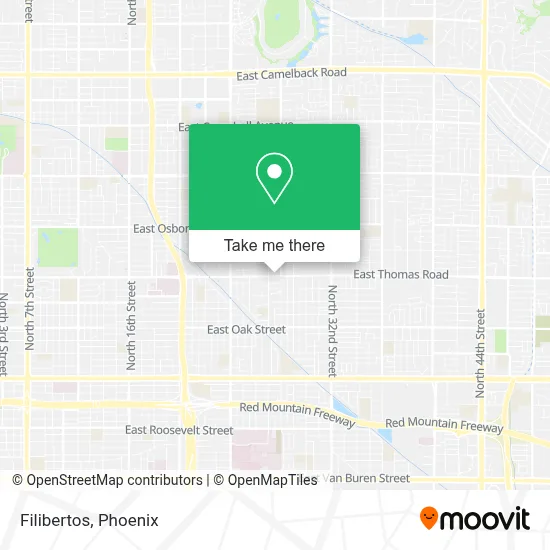 Filibertos map