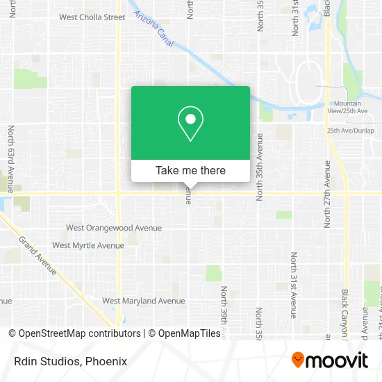 Rdin Studios map