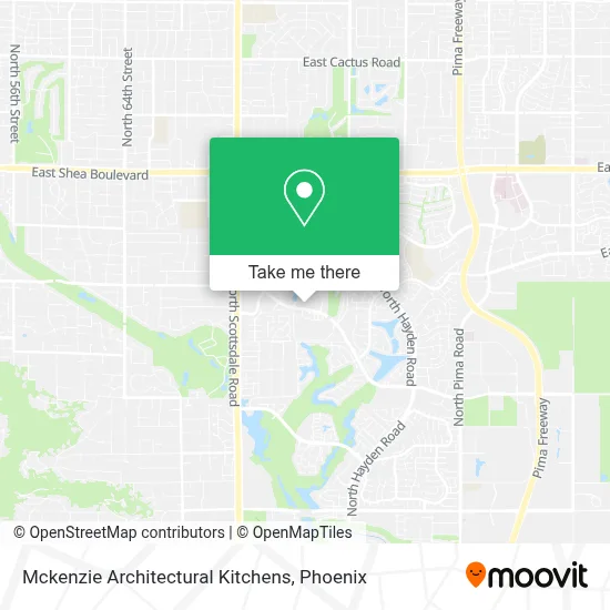 Mckenzie Architectural Kitchens map
