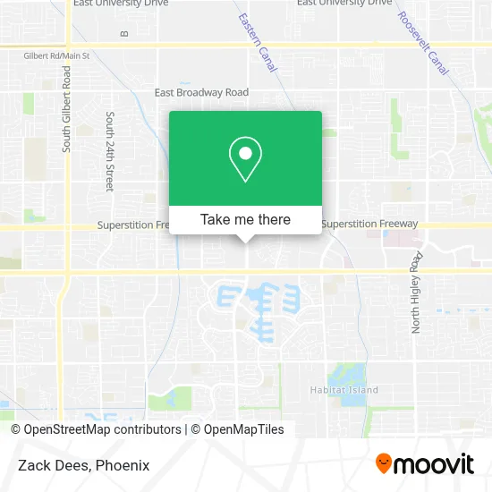 Zack Dees map