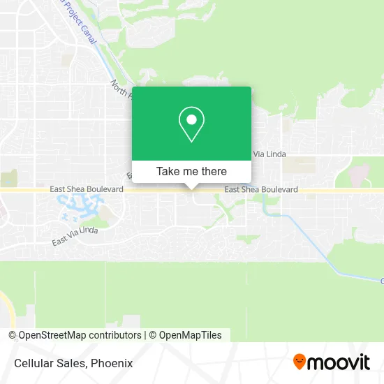 Cellular Sales map