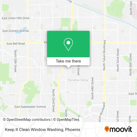 Keep It Clean Window Washing map