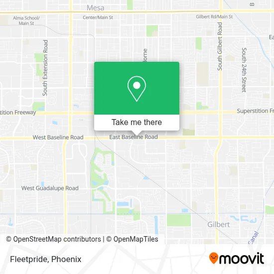 Fleetpride map
