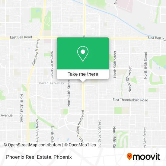 Phoenix Real Estate map
