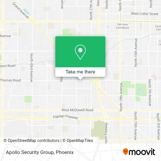 Apollo Security Group map