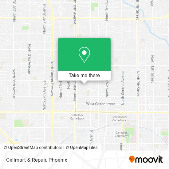 Cellmart & Repair map