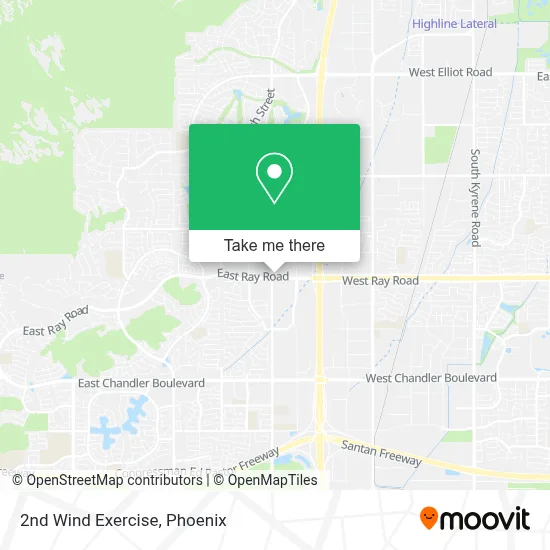 2nd Wind Exercise map