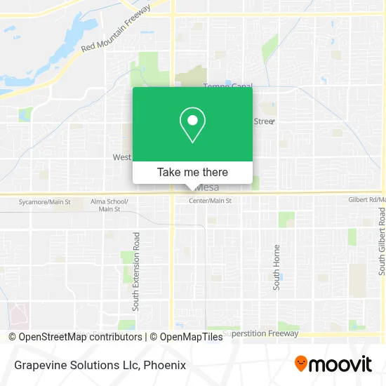 Grapevine Solutions Llc map