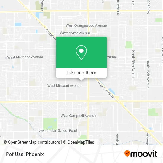 Pof Usa map