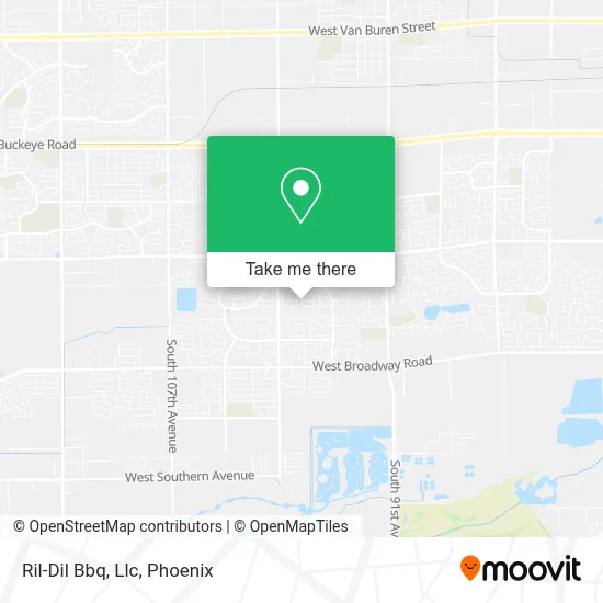 Ril-Dil Bbq, Llc map