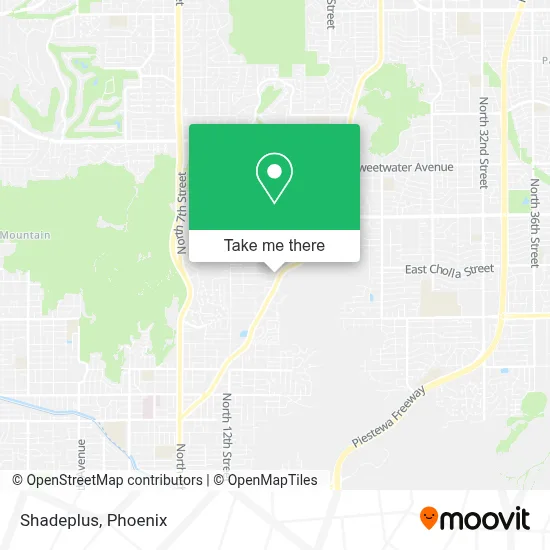 Shadeplus map