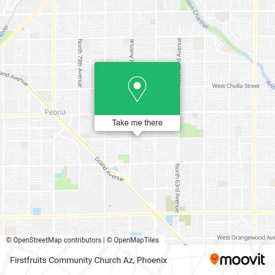Firstfruits Community Church Az map