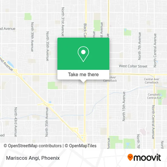 Mariscos Angi map